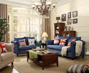 

Pure color fabric sofa modern sofa