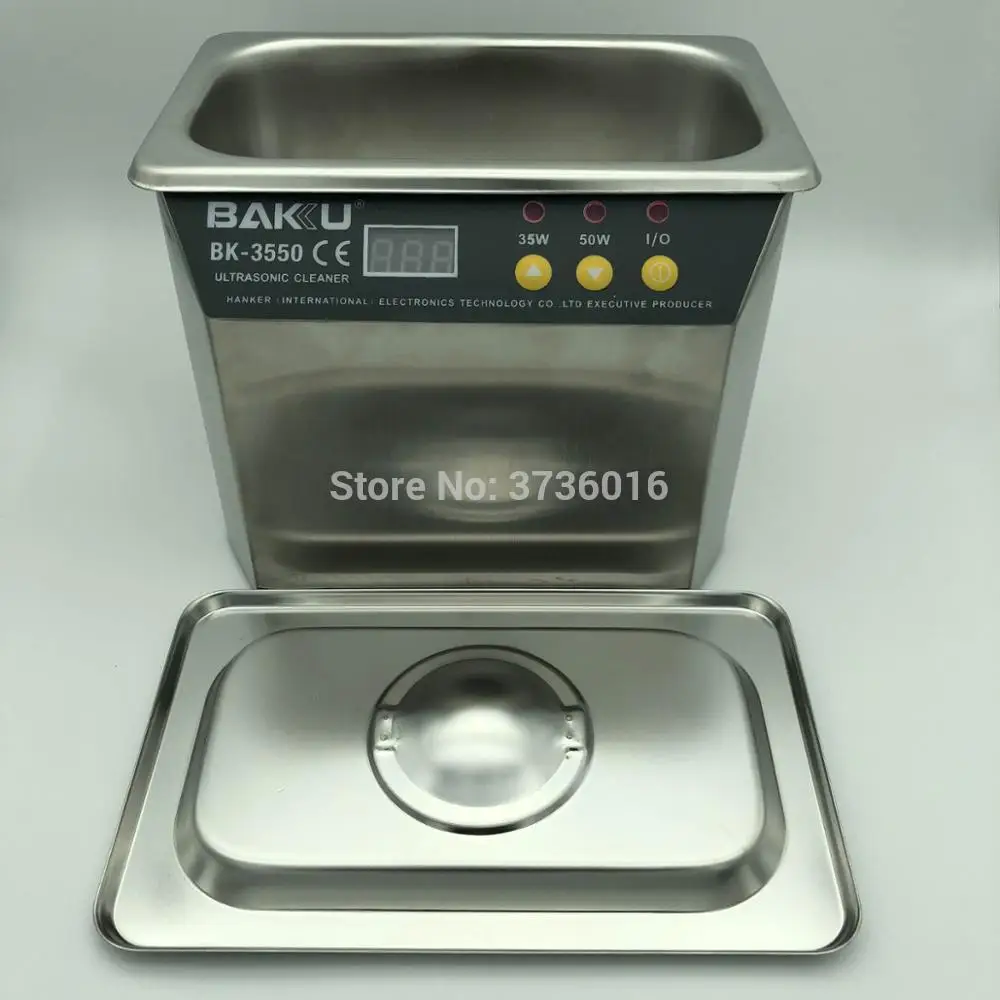 

Smart BK-3550 digital ultrasonic cleaner household ultrasonic bath for mobile phone pcb board cleaning watch jewelry cleanning