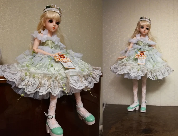 BJD кукла 1/3 карие глаза с BJD одежда парики обувь макияж ручной работы красота игрушки силиконовые Reborn кукла игрушка для детей