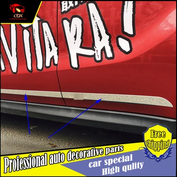 

ACCESSORIES DOOR BODY TRIM FOR SUZUKI Vitara 2015 - 2016 SIDE DOOR BODY GARNISH MOULDING COVER Trim PROTECTION CAR STYLING