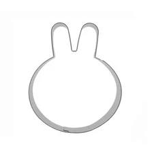 Мультфильм кролик печенья DIY помадка шоколадный торт трафарет для Тиснения Плесень печенье милые формы выпечки инструменты животных моделирование