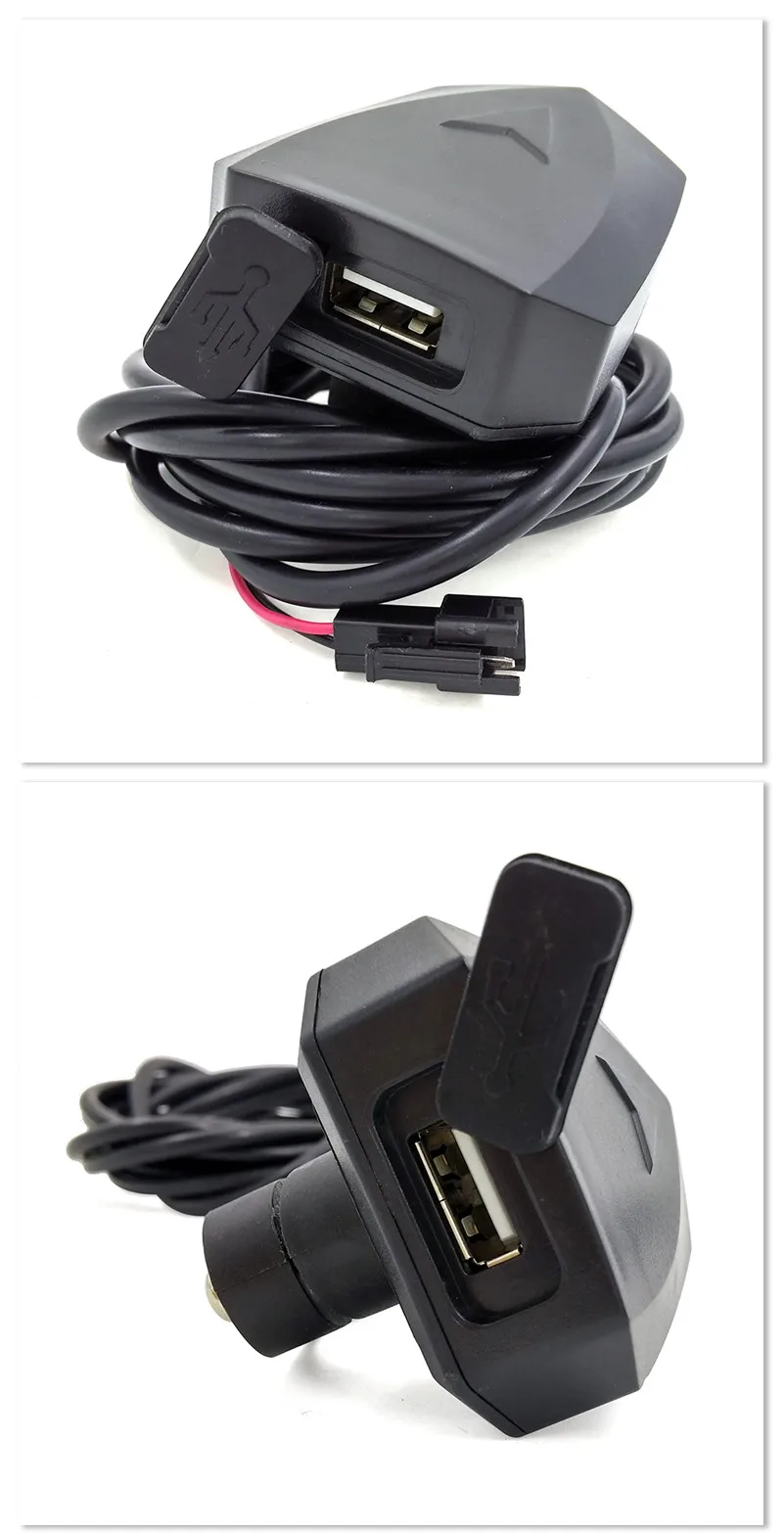 Top Ebike Electric Bike HandleBar USB Port 5V Charger INPUT 36V 48V 72V - 100V OUTPUT 5V 2A 4