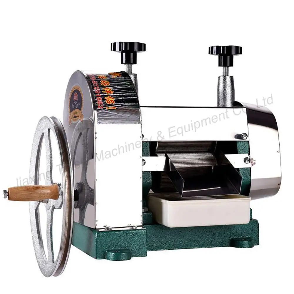 HOT ZX Manual Sugarcane Juicer Sugar Cane Extractor Squeezer Stanless