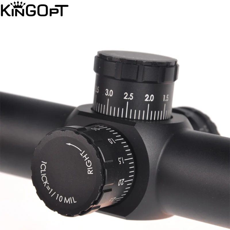 KINGOPT 5-25x56 riflescope for hunting optic first focal plane reticle riflescopes sniper tactical