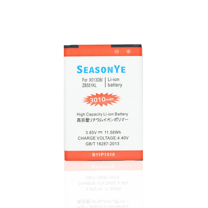 Seasonye 3010mAh / 11.58Wh B11P1510 C11P1510 сменный литий-ионный аккумулятор для ASUS ZenFone Go TV ZB551KL X013DB +