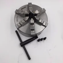 6Jaw токарный патрон 200 мм Самоцентрирующийся зажимной 8 ''патрон K13 однотонной спинкой закаленной Сталь для станка с ЧПУ токарно-фрезерный станок