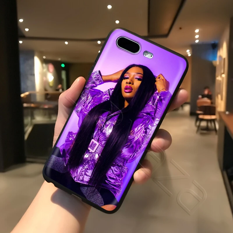 Lavaza Megan Thee Stallion Case for iPhone 11 Pro XS Max XR X 8 7 6 6S Plus 5 5s se