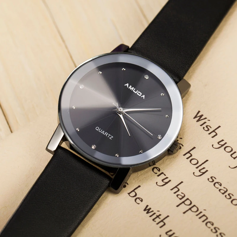 Fashion-Men-Casual-Watch-Diamond-Crystal-Silver-Case-Elegant-Unisex-Quartz-Watch-Women-Simple-Black-Leather (2)