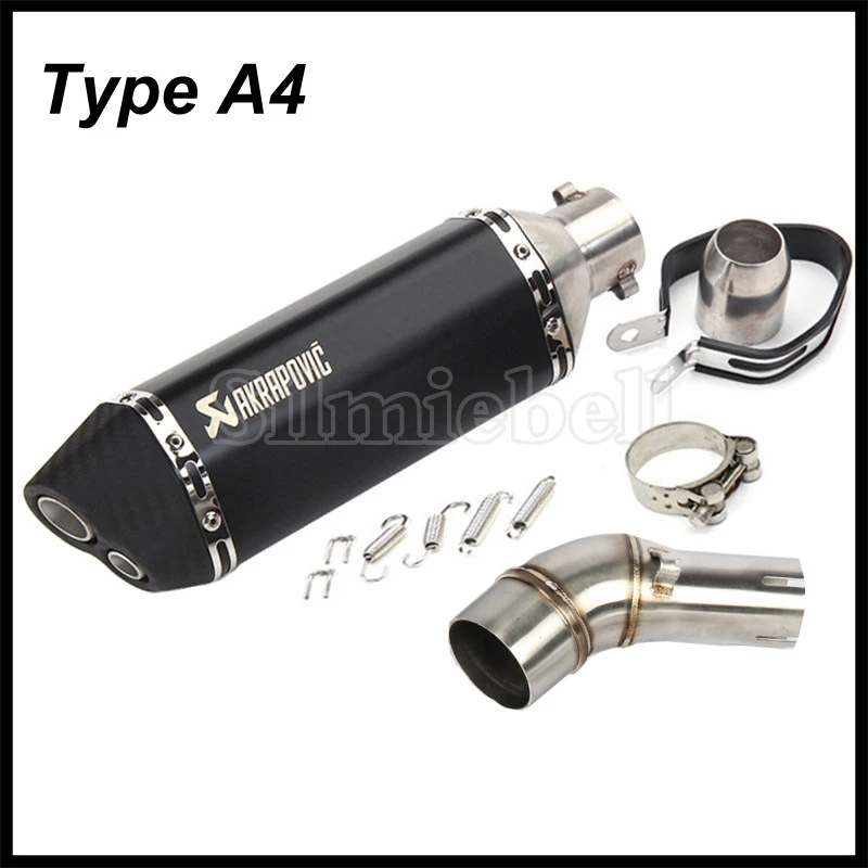 Escape для KAWASAKI 250SL Z250SL NINJA Akrapovic выхлопная труба мотоцикла без шнуровки средней