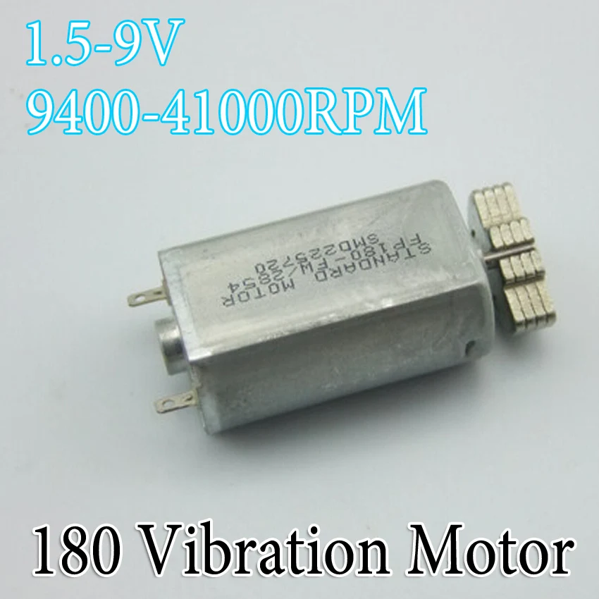

2pcs FF180 vibration motor Super vibration force high torque high-speed motor model toys free shipping