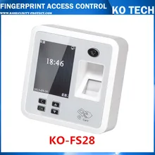 FS28 отпечатков пальцев Контроллер доступа и посещаемости TCP IP с RFID ID Card Reader+ USB
