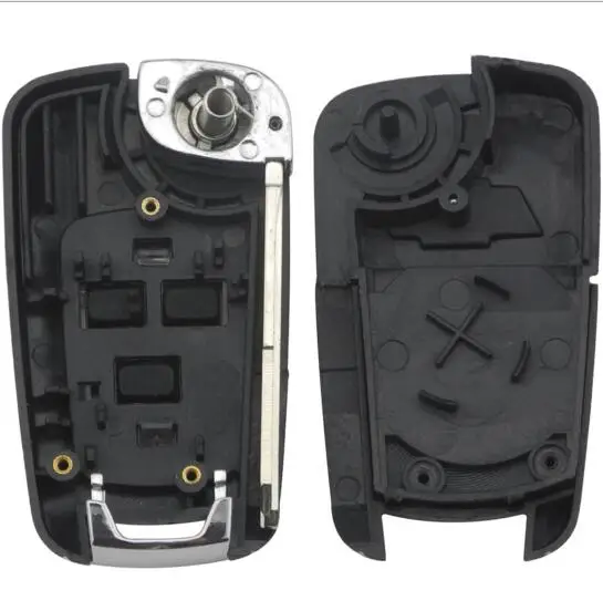 2 Buttons Modified Folding Flip Remote Key Shell for Chevrolet Aveo (3)