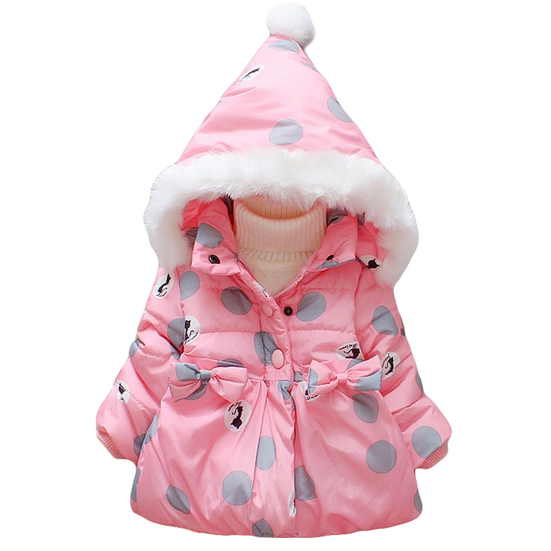 Baby Girl Autumn Winter Clothing 2017 Infant Jacket Outerwear Baby Girl