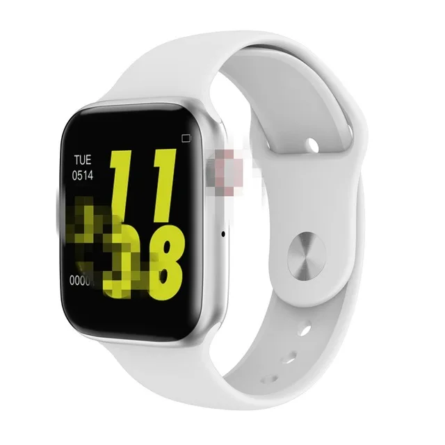 Bluetooth Смарт часы серии 4 монитор сердечного ритма smartwatch 44 мм чехол для Apple IOS шагомер relogio inteligente PK IWO 6 8 9 - Цвет: Белый