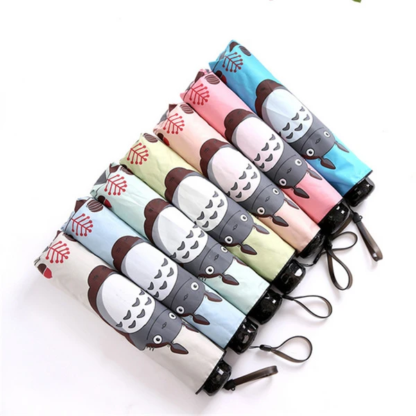 7 色スタジオジブリトトロブランド傘女性かわいいおかしい女性パラソルアニメ折りたたみ傘雨 Brand Umbrella Umbrella Brandumbrella For Women Aliexpress