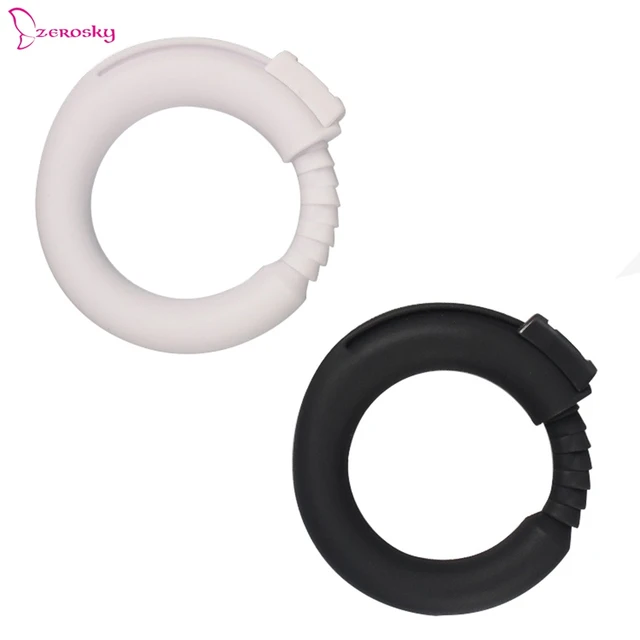 Anneau de coq en Silicone réglable, anneaux de pénis à retardement fixe,  anneau torique, dispositif pour prolonger l'érection, dispositif de  chasteté masculine - AliExpress