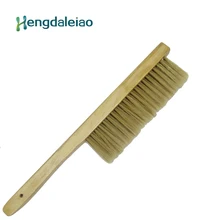 Инструменты для пчеловодства высокого качества 3 ряда твердая деревянная пчелиная щетка с пластиковым волокном для пчеловодческий или пчеловодческий № 23