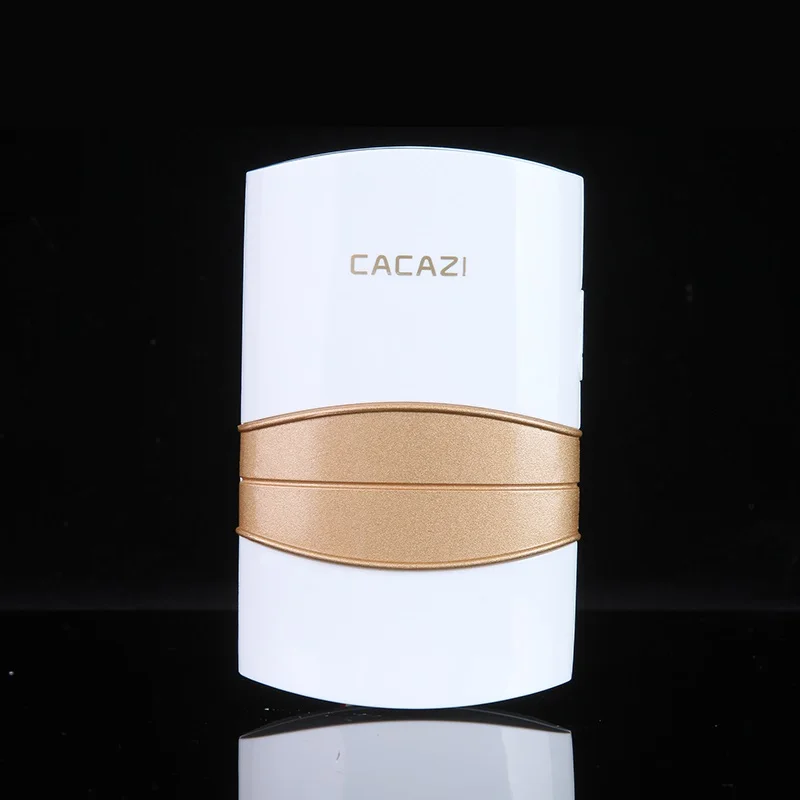 CACAZI Wireless Doorbell AC 220V Waterproof with 36 Rings 4 Volume Door Chime 300 Meters Remote Bell CACAZI Wireless Doorbell AC 220V Waterproof with 36 Rings 4 Volume Door Chime 300 Meters Remote Bell