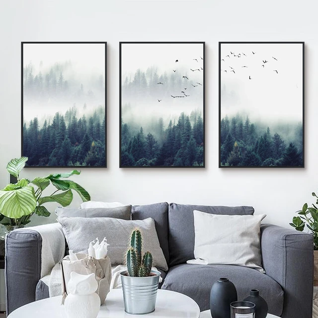 1pc Tapisserie Imprimée Forêt Tapisserie Murale Décoration - Temu Canada