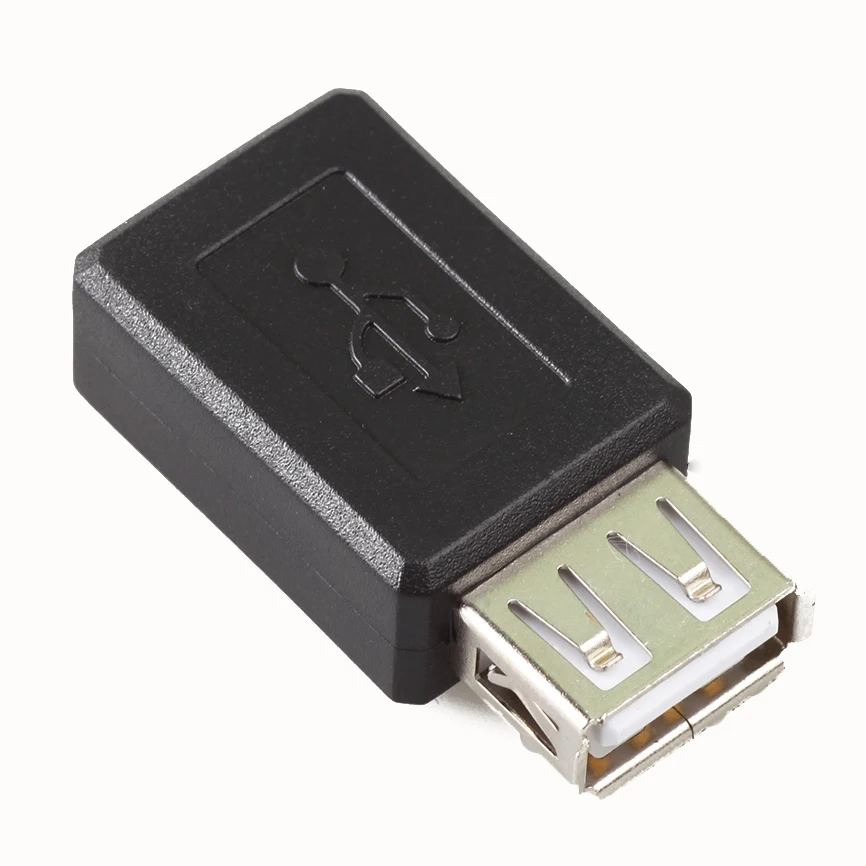 

HWEXPRESS Hot New Black USB 2.0 Type A Female to Micro USB B Female Adapter Plug Converter 17 types
