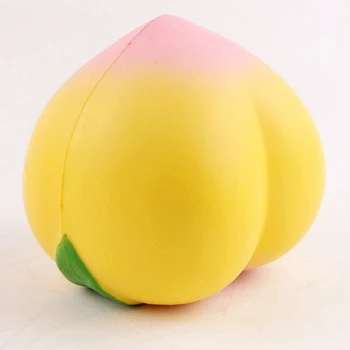 

10CM Simulation Soft Peach Baby Toys Kids Adults Slime Anti-stress Plaything Squishy Slow Rising Jumbo Cute Toys Children's Gift