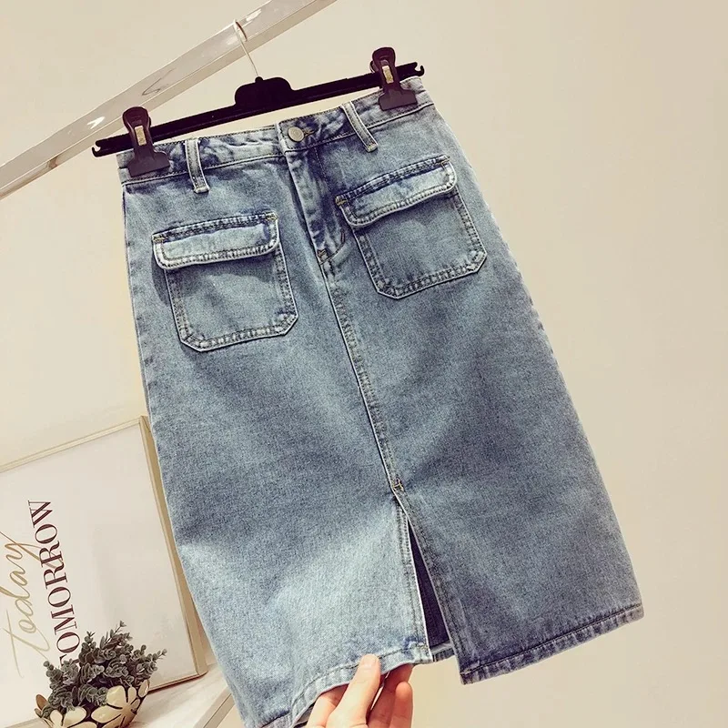 denim wrap dress plus size