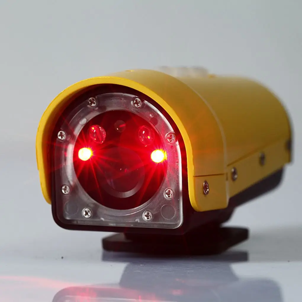 

IPX6 Waterproof 1080P HD Camera 120 Degree Wide Angles White LED Digital Video Camera Vibrating Alert Function
