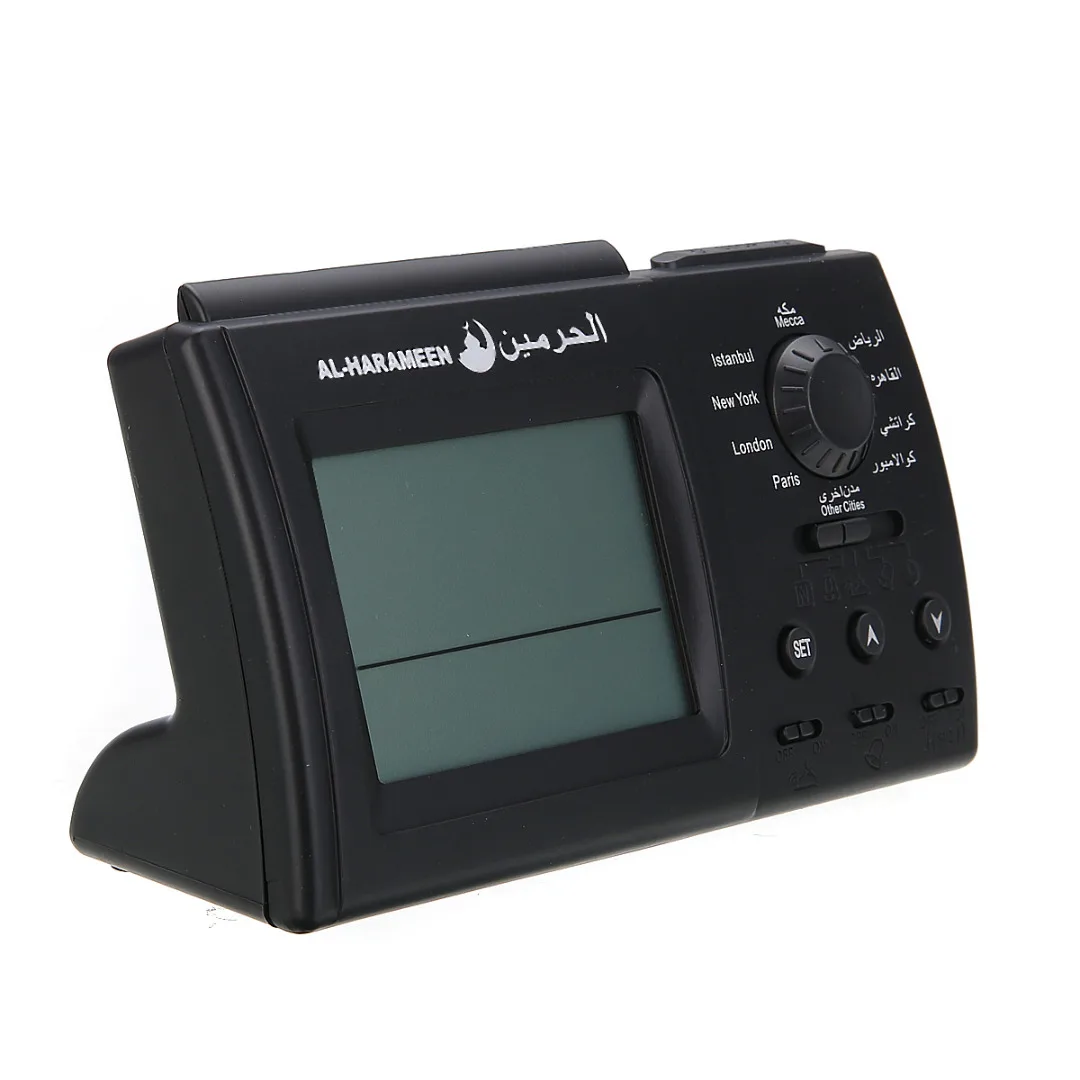 Automatic Digital Clock Islamic Azan Muslim Prayer Alarm Clock for Desktop Table Clock Home Decoraions