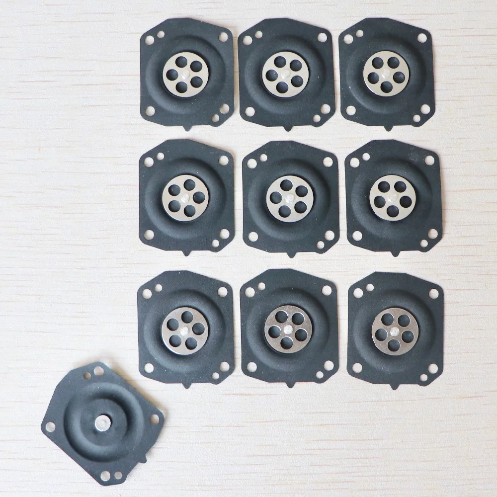 10 pcs metering diaphragm gaskets for 6200 Chainsaw carburetor repair 4