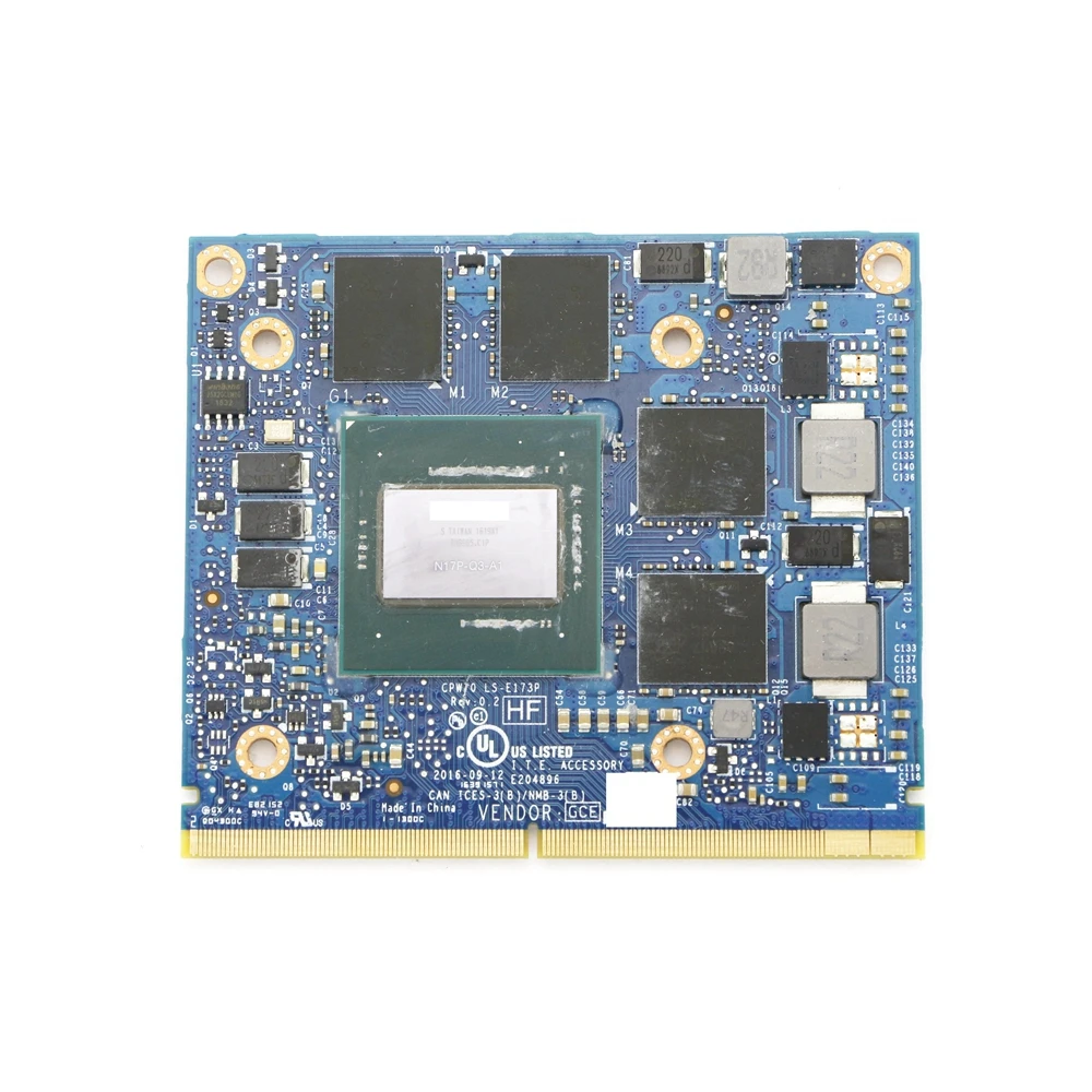 ^Cheap Genuine Quadro M2200 GDDR5 4GB MXM Video Card N17P-Q3-A2 CPW70 LS-E173P for HP ZBook 15 G4 / 17 G4