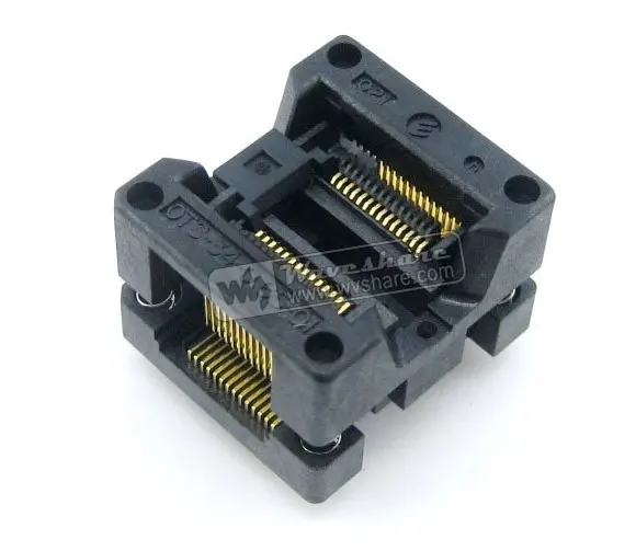 OTS-28(34)-0.65-01 SSOP28 TSSOP28 Enplas IC Test Burn-in Socket Programming Adapter 0.65mm Pitch 5.3mm Width