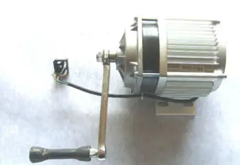 

Customize Dual purpose AC& DC generator Three-phase AC generator Hand-cranked generator DC 24V/RPS
