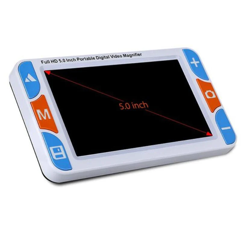 

Rs500S 5 Inch Lcd Portable Magnifier Low Vision Video Magnifier Electronic Reading Aid,Digital Handheld Portable Video Magnifi