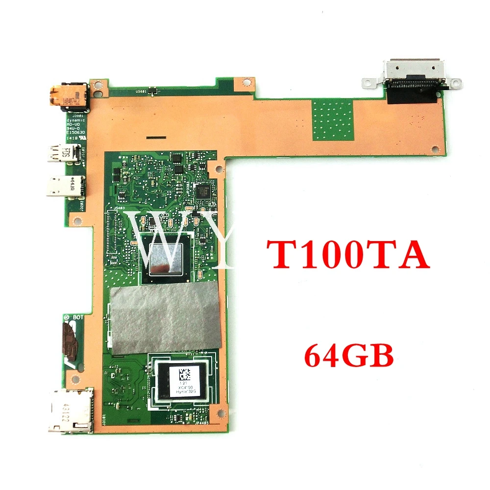 T100TA 64GB mainboard For ASUS T100T T100TA 1.33GHz CPU tablet motherboard MAIN BOARD MEMORY 60NB0450-MB2060 tested fully