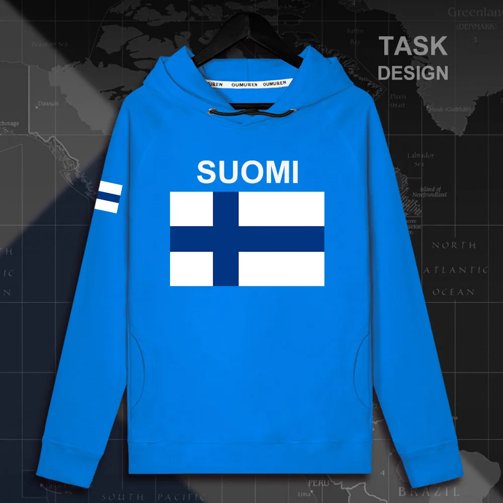 Финляндия FIN FI Suomi финский Финн Мужская толстовка пуловеры толстовки уличная