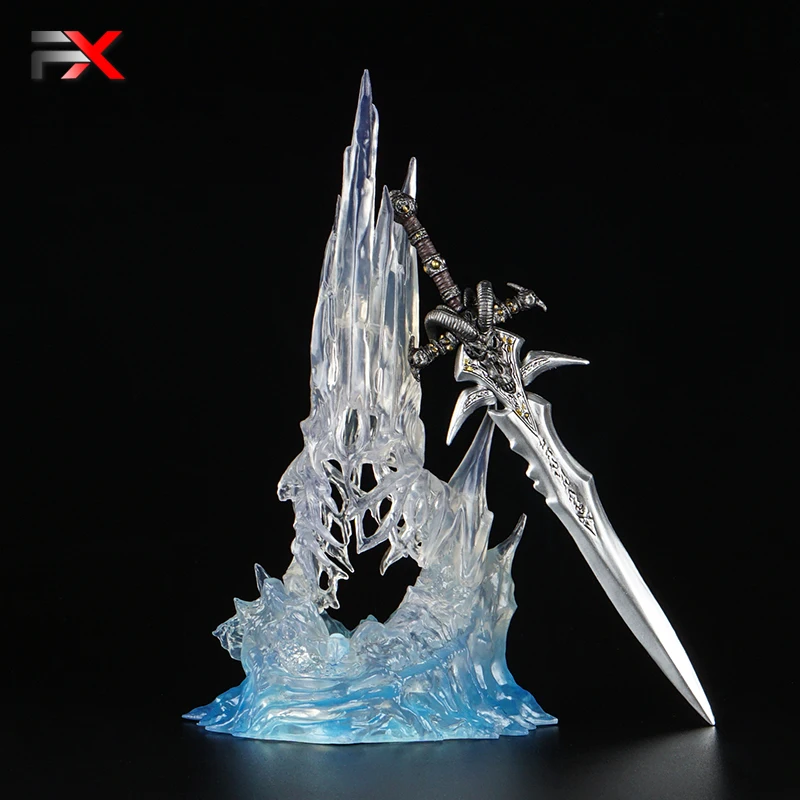 Вау Артас менетил оружие фроморн меч светодиодный Figma Starz ПВХ фигурка