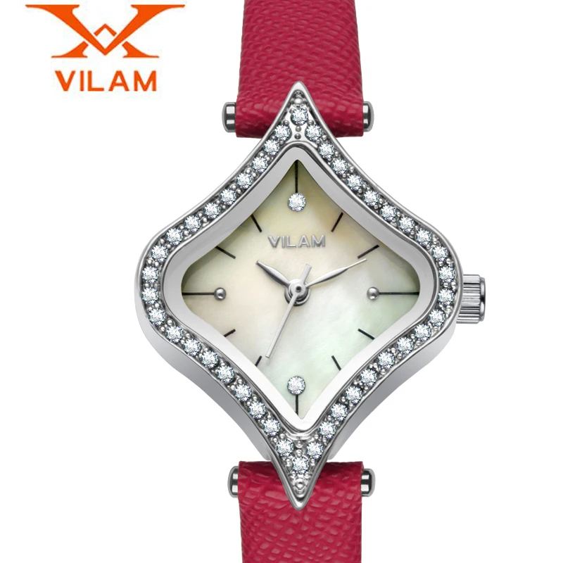 Prix pour 2016 VILAM Mode Casual Femmes Robe Montres De Luxe Strass En Forme de Coeur Montres Étanche Montre À Quartz En Cuir Prix pour 2016 VILAM Mode Casual Femmes Robe Montres De Luxe Strass En Forme de Coeur Montres Étanche Montre À Quartz En Cuir