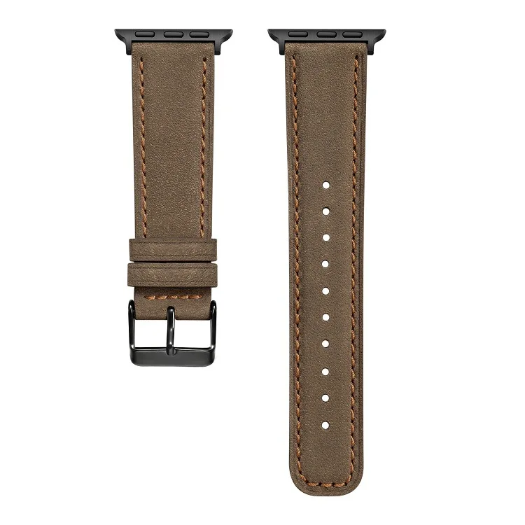 Классический браслет ремень из натуральной кожи ремешок для наручных часов Apple Watch 38 мм 40 мм 42 44 мм сменный ремешок для наручных часов iWatch, 5/4/3/2 браслет