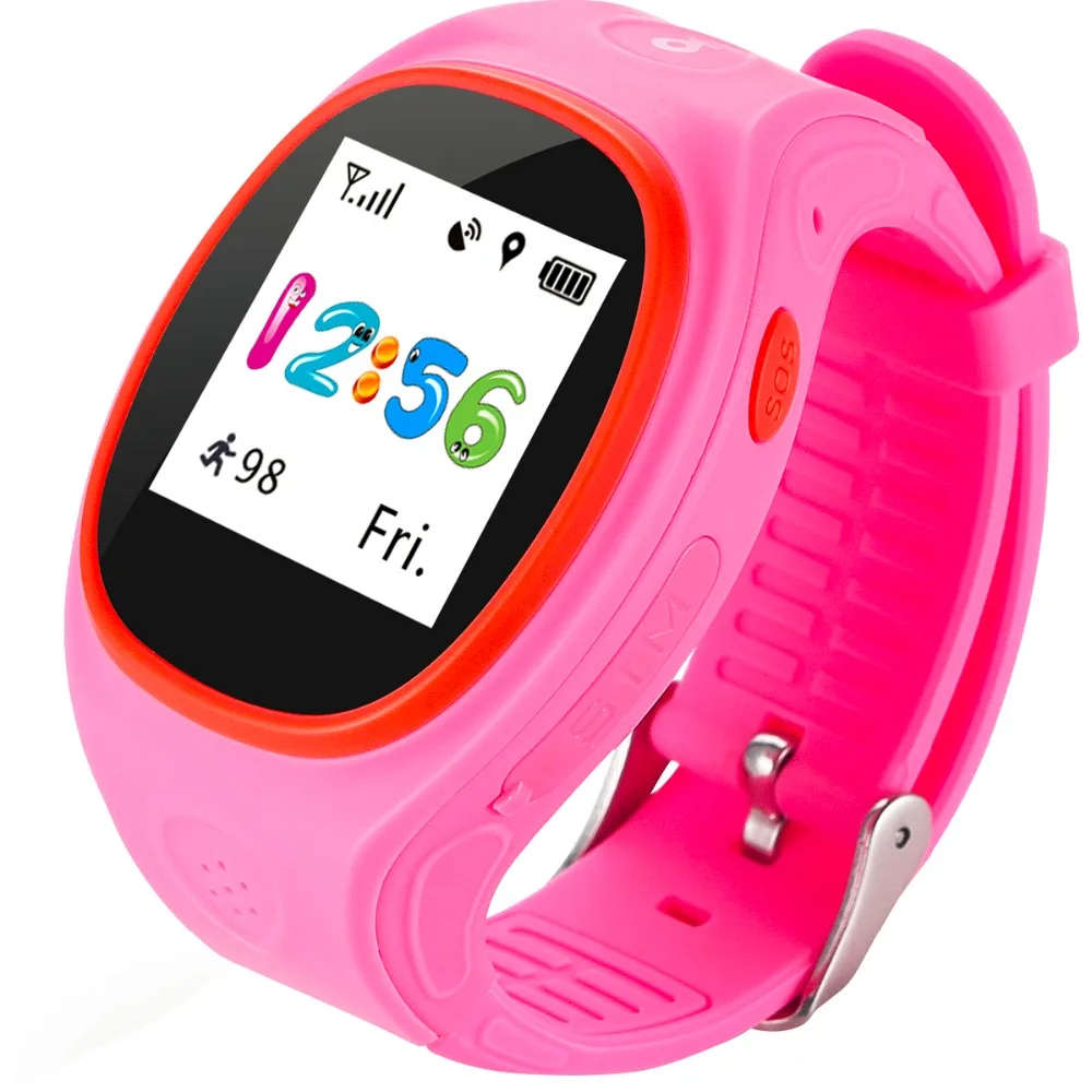 Moveski S866A Kids GPS Smartwatch relogio Bluetooth Waterproof  Children Positioning Watch SOS  For iOS Android Phone