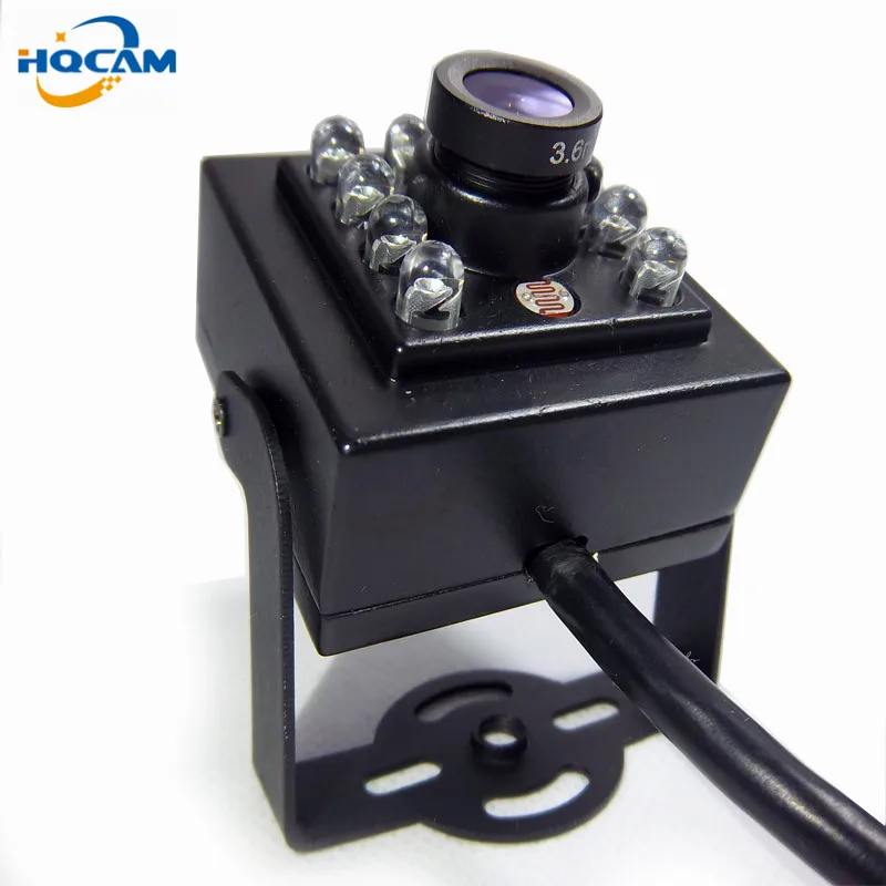 HQCAM 720 P Мини ИК 940nm светодиоды 1.0MP Onvif Cctv ИК Мини ip-камера микрофон аудио камера HI3518E ИК Ночное Видение Ip камера