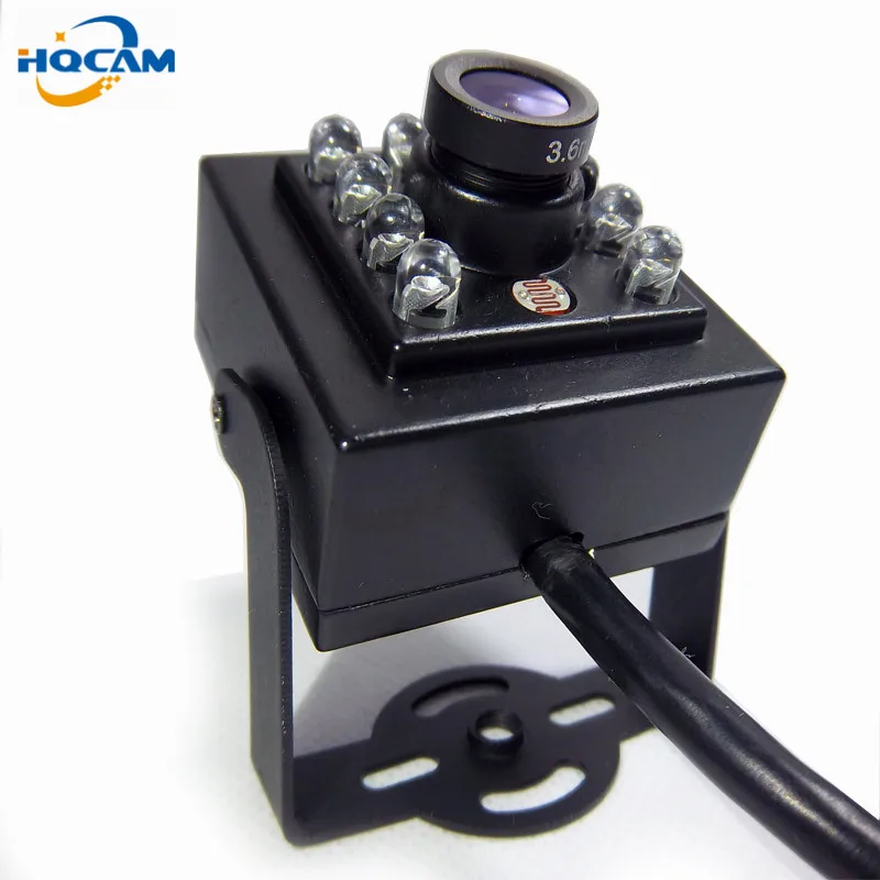 HQCAM 720P Мини ИК 940nm светодиоды 1.0мп Onvif камера видеонаблюдения Ip микрофон аудио HI3518E