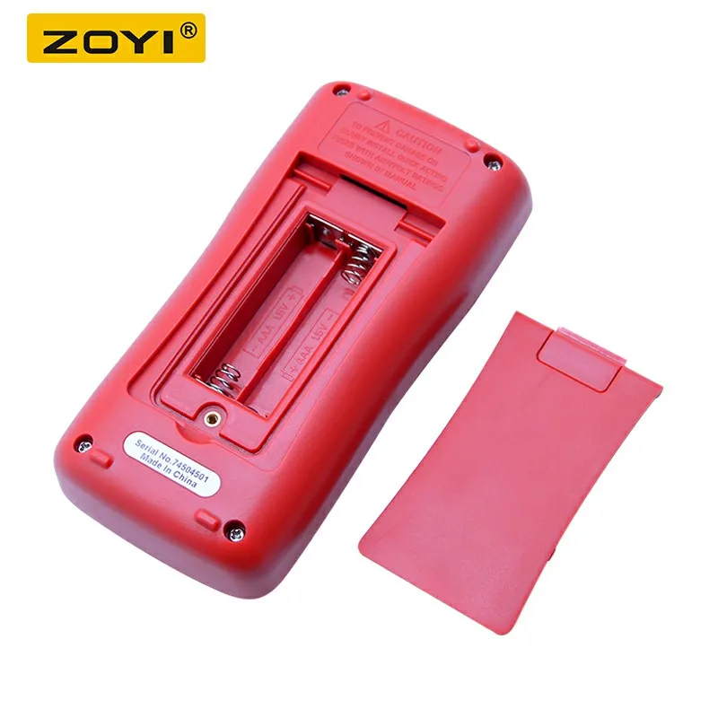 ZOYI ZT111 карманный цифровой мини мультиметр 9999 отсчетов Ом переменный/постоянный