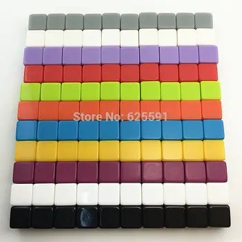 

High Quality 10pcs 16mm d6 resin colored blanks dice for engarved or printed oem game square corners standard size