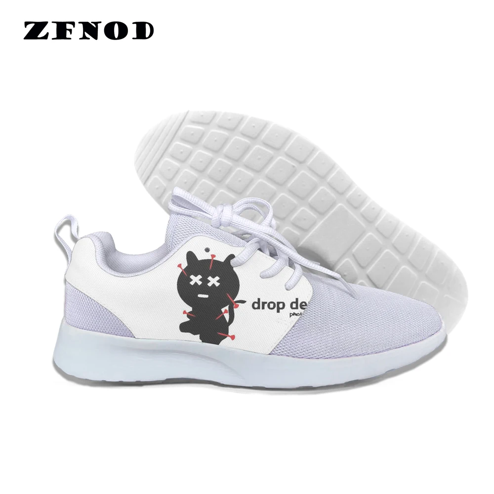 

Fashion Vulcanized Shoe 3D Cratoon High Top Shoes Print Flats Women Canvas Shoes running Footwear