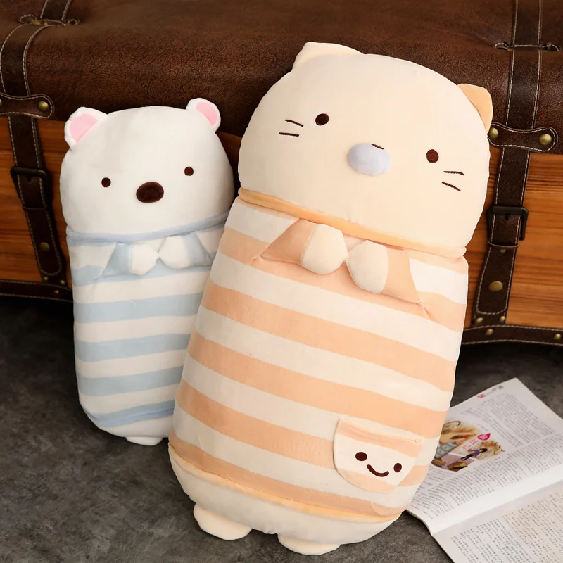 45 см японской анимации Sumikko Gurashi подушки плюшевые игрушки Сан-X углу био мягкая подушка мультфильм куклы рождественский подарок для детская