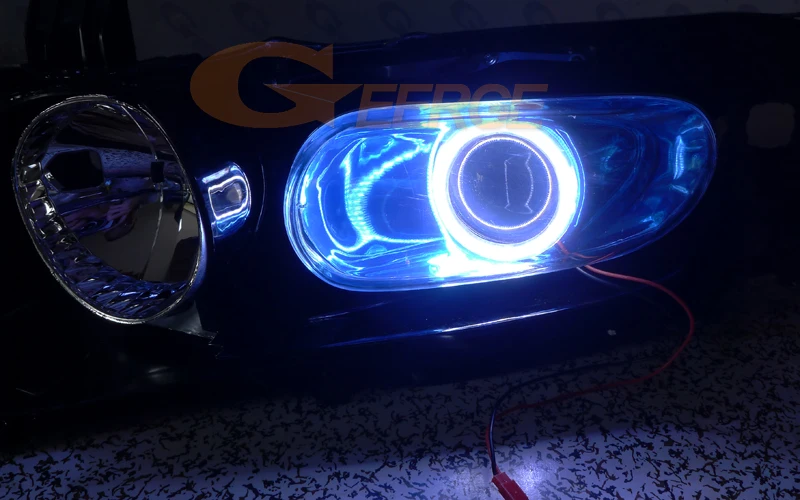 HONDA ODYSSEY JDM RB1 RB2 2003-2008 XENON HEADLIGHT COB led angel eyes(2)