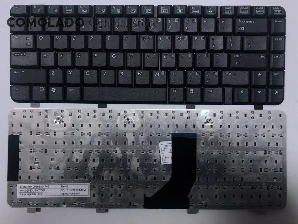 Клавиатура для ноутбука HP Pavilion dv2000 dv2100 dv2200 dv2300 V3000 V3100 V3200 V3300 US макет | Компьютеры и