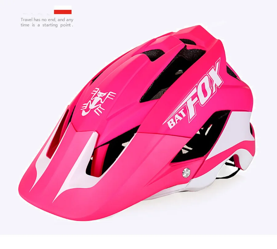 

BATFOX Men Bicycle Helmet Ultralight Cycling Helmet Casco Ciclismo Integrally-molded Bike Helmets Road Mountain MTB Casque Velo