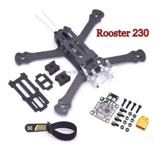 NEW Rooster 230 5″ FPV Racing Drone Quadcopter Frame 5 Inch FPV Freestyle Frame XPW-PDB Board For PUDA Armattan Rooster 230mm