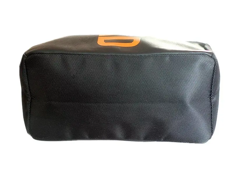Дизайнерский большой чехол из искусственной кожи черного цвета, косметичка, сумка для путешествий, сумка для туалетных принадлежностей, сумка для бритья, новинка, WE55
